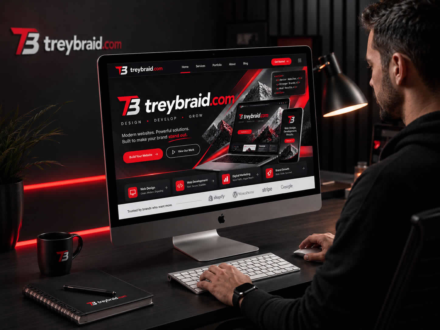 TreyBraid Web Design