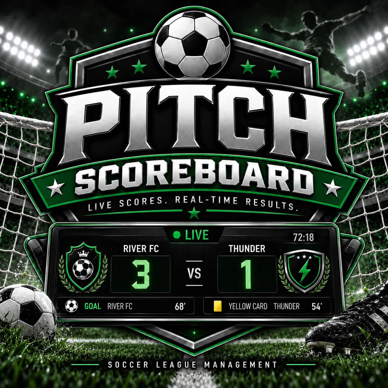 Pitch Scoreboard Module